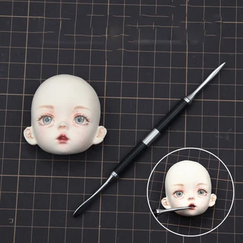 Скульптура из полимерной глины BJD SD Кукла Инструменты для открывания рта и глаз Шпатель Нож для разглаживания керамики Инструмент для хобби по резьбе по текстуре керамики