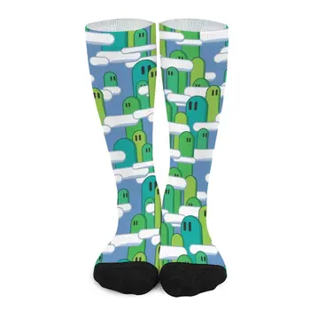 Холмы Земли динозавров - Классические Носки с пейзажем для Видеоигр, Женские компрессионные носки, Комплект носков, летние спортивные носки