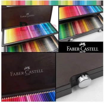 Цветные карандаши Faber-Castell 120, Полихром, Альбрехт Дюрер, Цветные карандаши для художников в деревянном футляре, окрашенном под венге, Художественные принадлежности