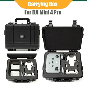 Чехол для переноски DJI Mini 4 Pro, портативный чемодан, жесткая коробка, взрывозащищенная сумка для хранения аксессуаров для контроллера DJI RC N2