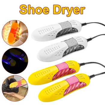 Электрическая УФ-сушилка для обуви, грелка для ботинок, сушилка для обуви, устраняет неприятный запах, Быстросохнущий дезодорант для ботинок, многофункциональный для зимнего дождливого дня